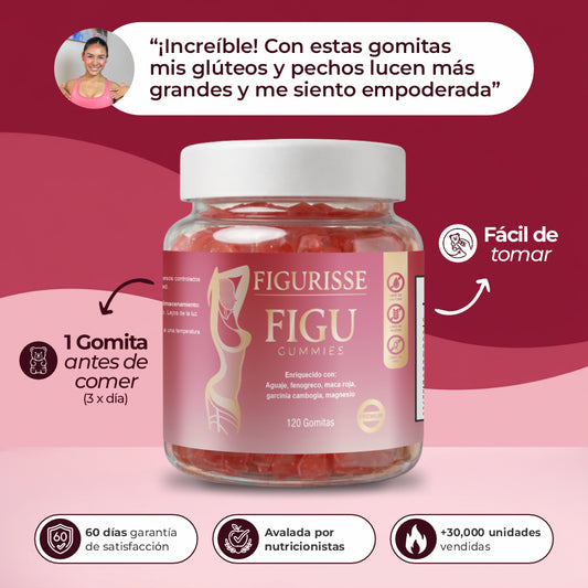 FIGU GUMMIES - GOMITAS FEMME+ AGUAJE Y FENOGRECO